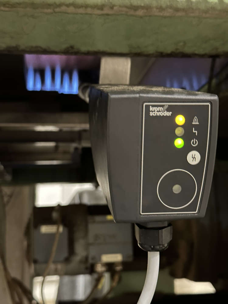 Gasdruckerhoehungsanlage nach Umbau